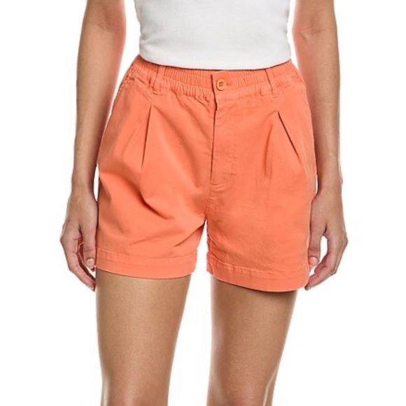 Michael Stars Pants - MICHAEL STARS EUC SZ M Women's Orange Cotton Shorts